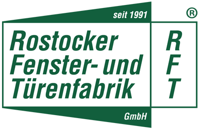 Logo Fa. Rostocker Fenster- und Türenfabrik GmbH Logo Rostocker Fenster